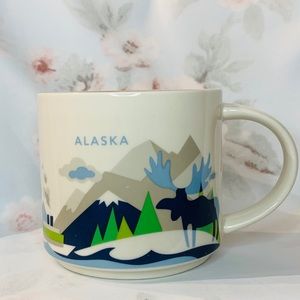 Starbucks 2016 Alaska You Are Here Collection Mug